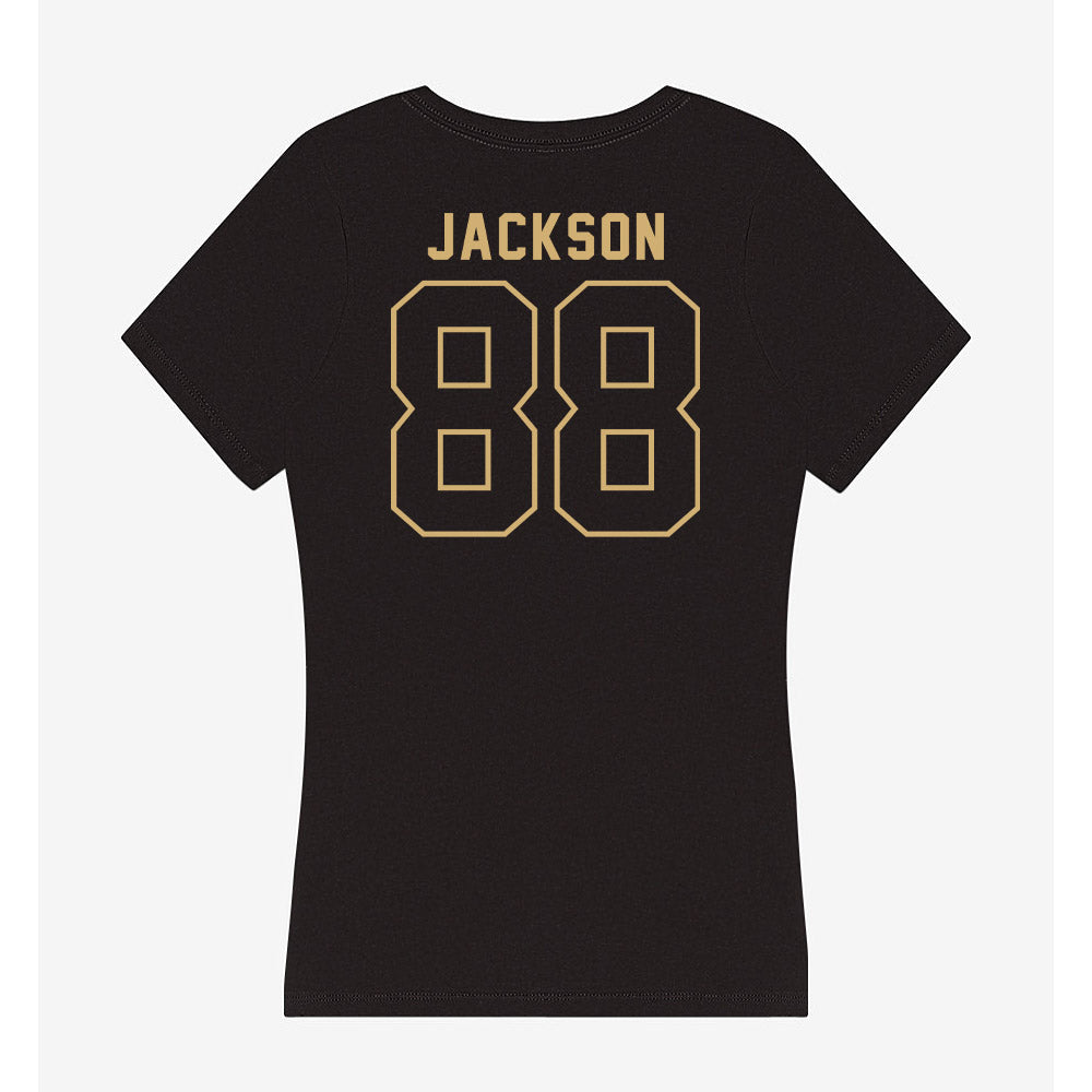 Vanderbilt - NCAA Football : Wils Jackson - Women's V-Neck T-Shirt-1