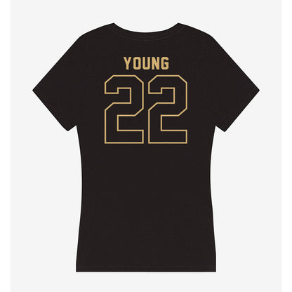 Vanderbilt - NCAA Football : Makhilyn Young - Women's V-Neck T-Shirt-1
