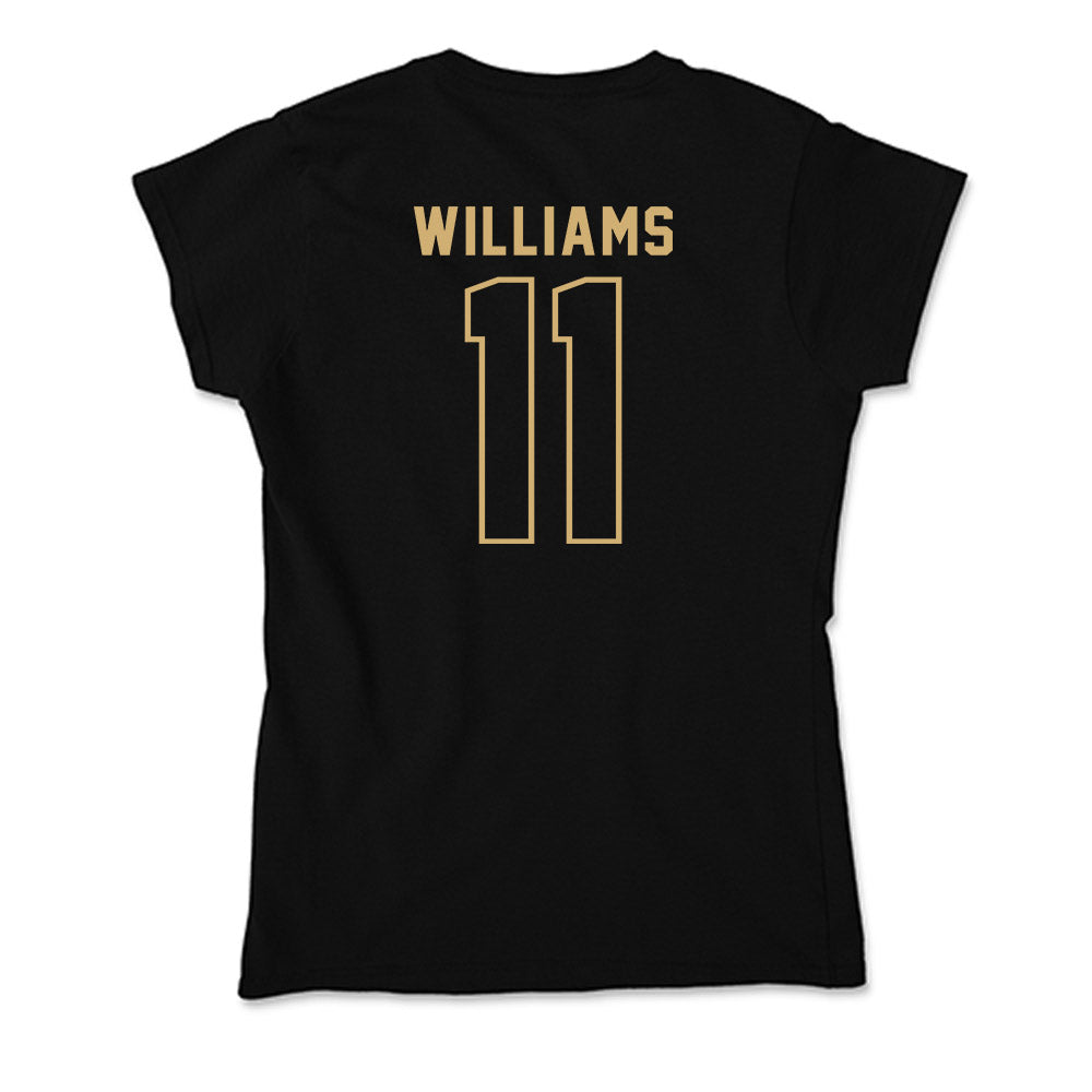 Vanderbilt - NCAA Women's Basketball : Monique Williams - Soft Style Women’s T-Shirt-1
