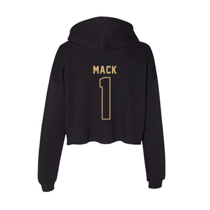 Vanderbilt - NCAA Women's Volleyball : Hailee Mack - Women's Crop Fleece Hoodie-1