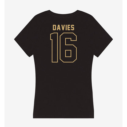 Vanderbilt - NCAA Football : Jaylin Davies - Women's V-Neck T-Shirt-1