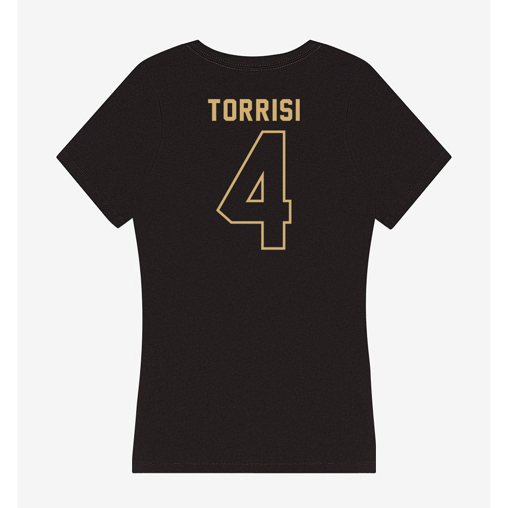 Vanderbilt - NCAA Women's Lacrosse : Regan Torrisi - Women's V-Neck T-Shirt-1