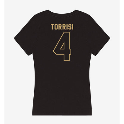 Vanderbilt - NCAA Women's Lacrosse : Regan Torrisi - Women's V-Neck T-Shirt-1