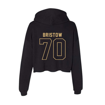 Vanderbilt - NCAA Baseball : Tristan Bristow - Women's Crop Fleece Hoodie-1
