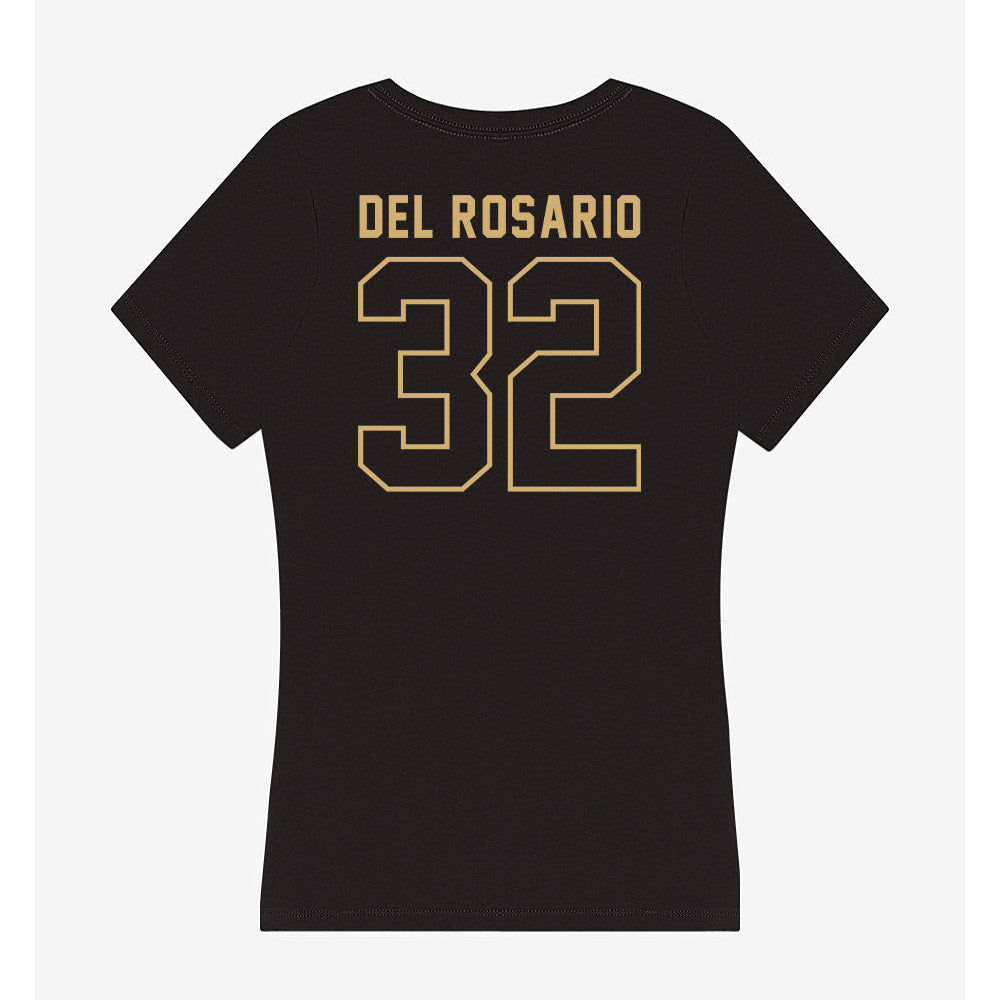 Vanderbilt - NCAA Women's Basketball : Aalyah Del Rosario - Women's V-Neck T-Shirt-1