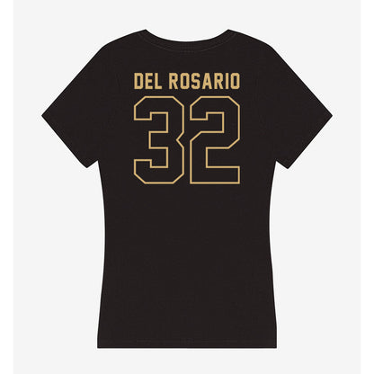 Vanderbilt - NCAA Women's Basketball : Aalyah Del Rosario - Women's V-Neck T-Shirt-1