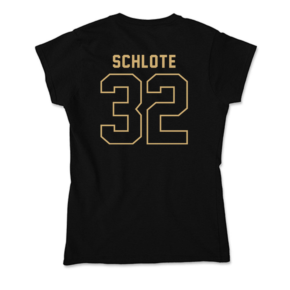 Vanderbilt - NCAA Baseball : Nate Schlote - Soft Style Women’s T-Shirt-1