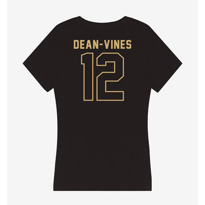 Vanderbilt - NCAA Men's Basketball : Jaylon Dean-Vines - Women's V-Neck T-Shirt-1