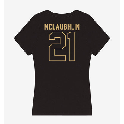 Vanderbilt - NCAA Women's Soccer : Mary beth McLaughlin - Women's V-Neck T-Shirt-1