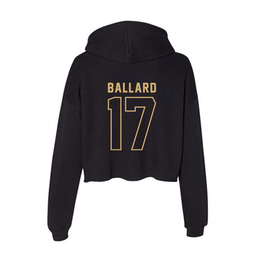 Vanderbilt - NCAA Women's Bowling : Alyssa Ballard - Women's Crop Fleece Hoodie-1