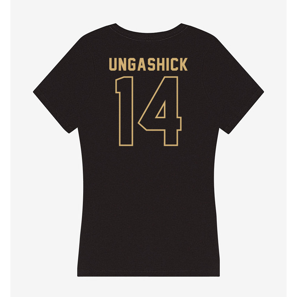 Vanderbilt - NCAA Women's Soccer : Lydia Ungashick - Women's V-Neck T-Shirt-1
