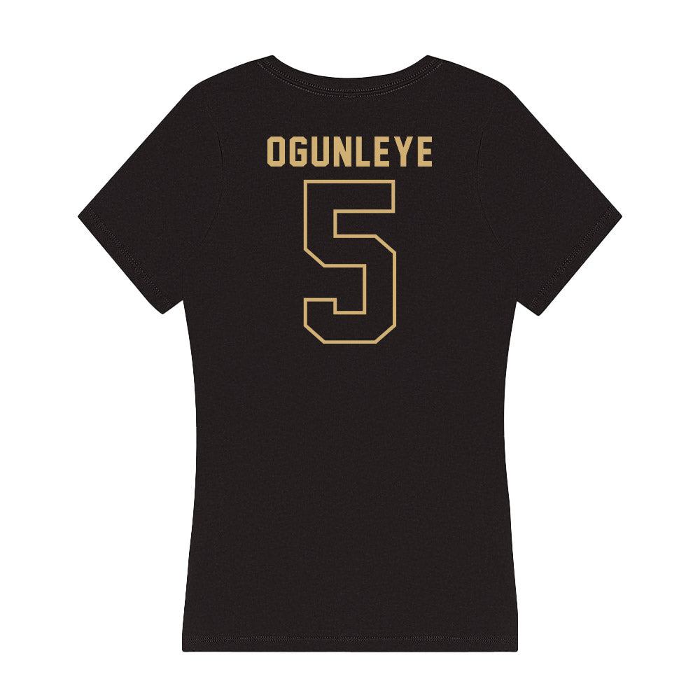 Vanderbilt - NCAA Women's Volleyball : Rachel Ogunleye - Women's V-Neck T-Shirt-1