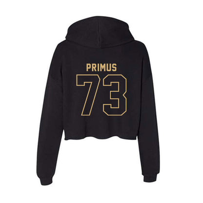 Vanderbilt - NCAA Football : Puleleiite Primus - Women's Crop Fleece Hoodie-1