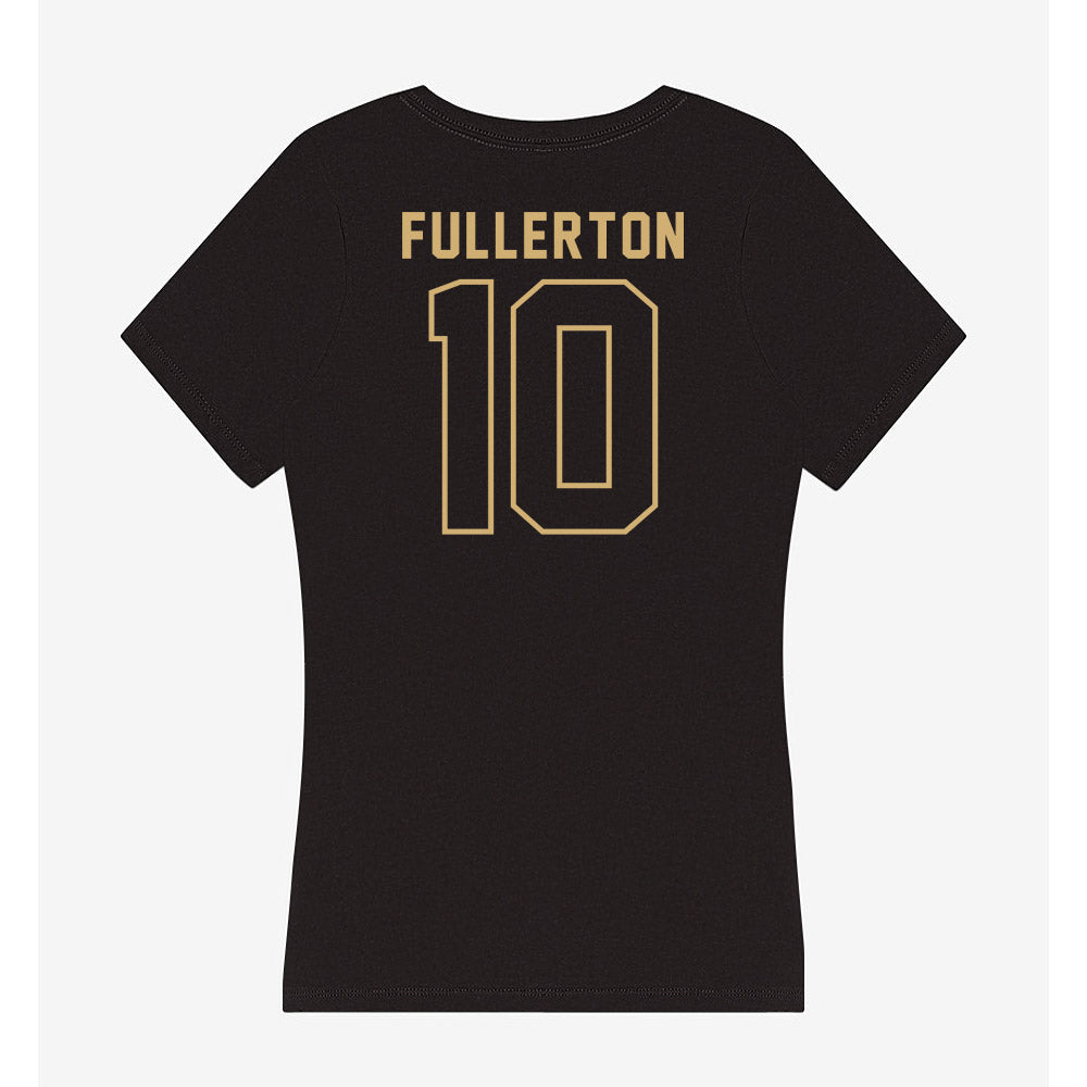 Vanderbilt - NCAA Women's Soccer : Melania Fullerton - Women's V-Neck T-Shirt-1