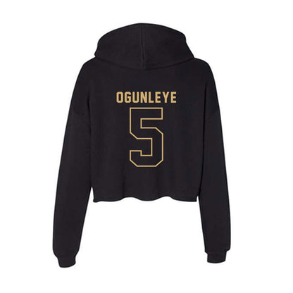 Vanderbilt - NCAA Women's Volleyball : Rachel Ogunleye - Women's Crop Fleece Hoodie-1