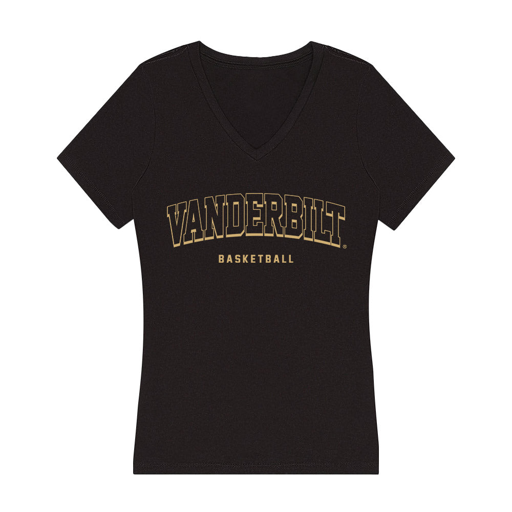 Vanderbilt - NCAA Women's Basketball : Sacha Washington - Women's V-Neck T-Shirt-0