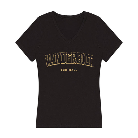 Vanderbilt - NCAA Football : Makhilyn Young - Classic Shersey Women's V-Neck T-Shirt-0