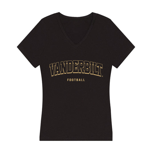 Vanderbilt - NCAA Football : Glenn Seabrooks III - Women's V-Neck T-Shirt-0
