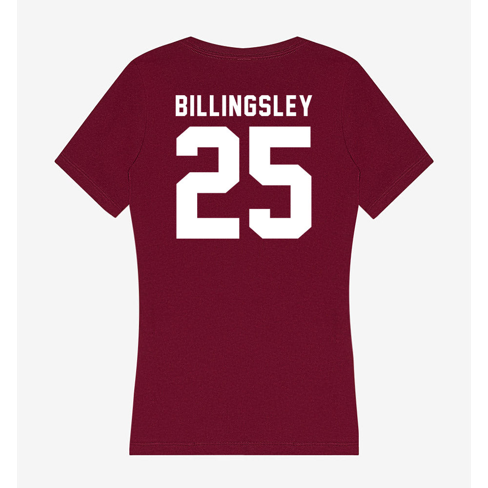 Mississippi State - NCAA Baseball : Chris Billingsley - Classic Shersey Women's V-Neck T-Shirt-1