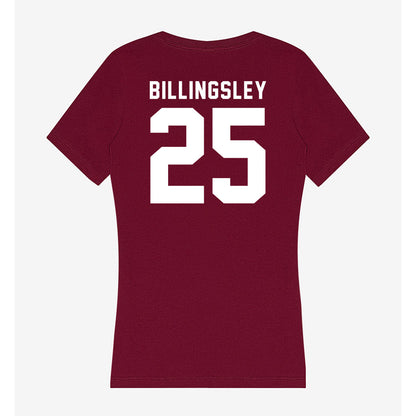 Mississippi State - NCAA Baseball : Chris Billingsley - Classic Shersey Women's V-Neck T-Shirt-1