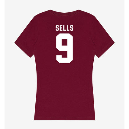 Mississippi State - NCAA Softball : Kiarra Sells - Classic Shersey Women's V-Neck T-Shirt-1