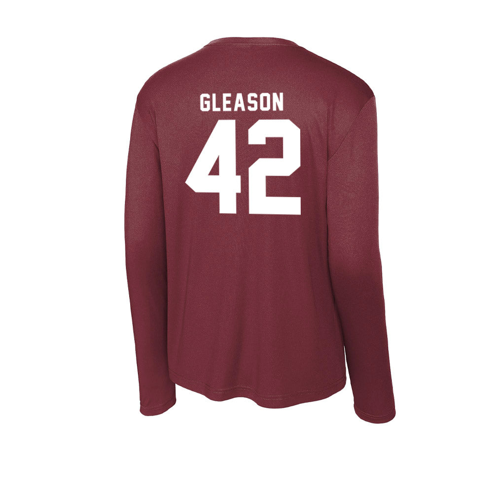 Mississippi State - NCAA Baseball : Jack Gleason - Classic Shersey Activewear Long Sleeve T-Shirt-1
