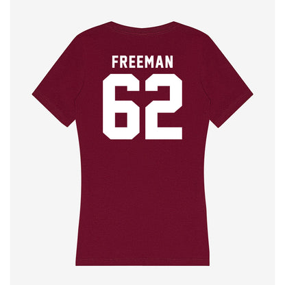 Mississippi State - NCAA Football : Jamari Freeman - Classic Shersey Women's V-Neck T-Shirt-1