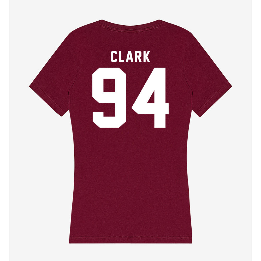 Mississippi State - NCAA Football : Corey Clark - Classic Shersey Women's V-Neck T-Shirt-1
