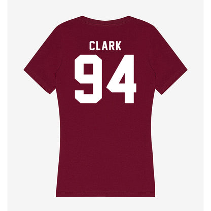 Mississippi State - NCAA Football : Corey Clark - Classic Shersey Women's V-Neck T-Shirt-1