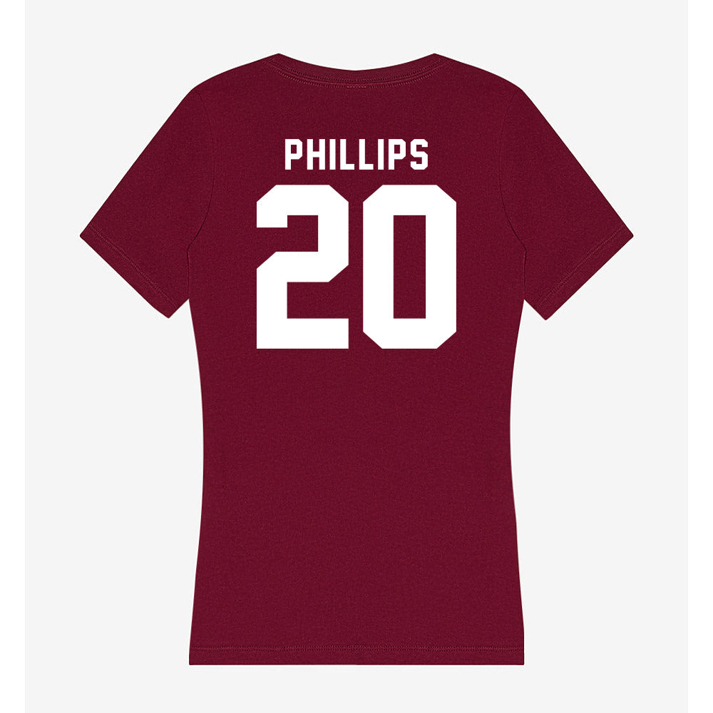Mississippi State - NCAA Softball : Sara Phillips - Classic Shersey Women's V-Neck T-Shirt-1