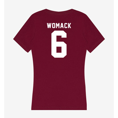 Mississippi State - NCAA Football : Bralan Womack - Classic Shersey Women's V-Neck T-Shirt-1