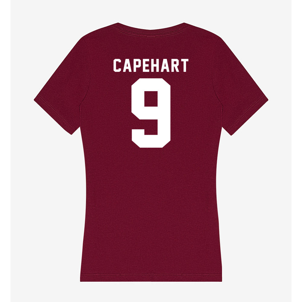 Mississippi State - NCAA Football : Camden Capehart - Classic Shersey Women's V-Neck T-Shirt-1