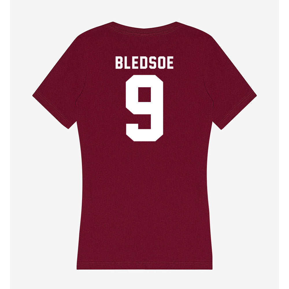Mississippi State - NCAA Football : JaRay Bledsoe - Classic Shersey Women's V-Neck T-Shirt-1