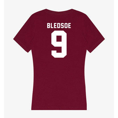 Mississippi State - NCAA Football : JaRay Bledsoe - Classic Shersey Women's V-Neck T-Shirt-1