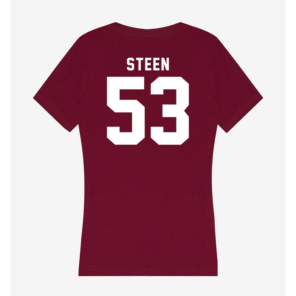 Mississippi State - NCAA Football : Dylan Steen - Classic Shersey Women's V-Neck T-Shirt-1