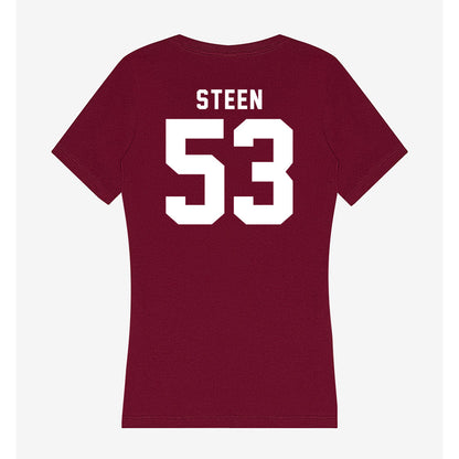 Mississippi State - NCAA Football : Dylan Steen - Classic Shersey Women's V-Neck T-Shirt-1
