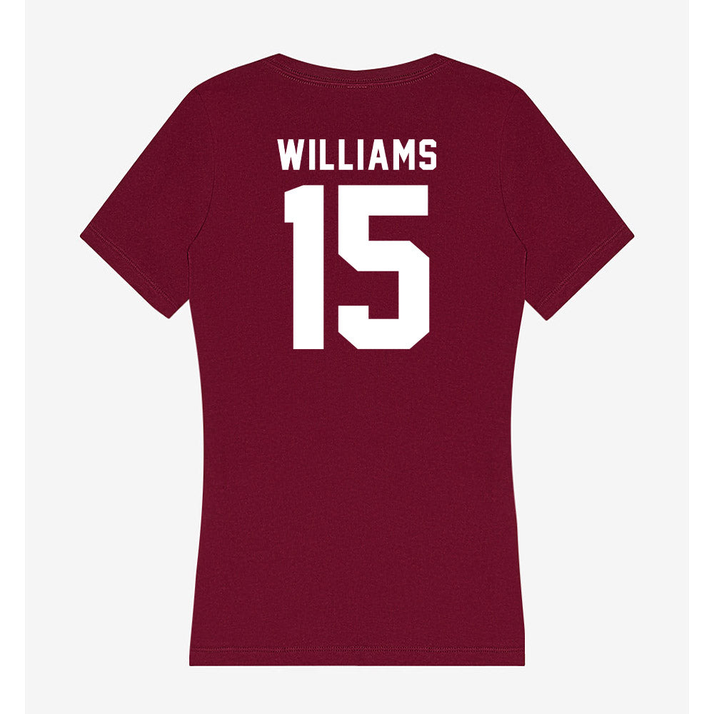 Mississippi State - NCAA Football : Marcus Williams - Classic Shersey Women's V-Neck T-Shirt-1