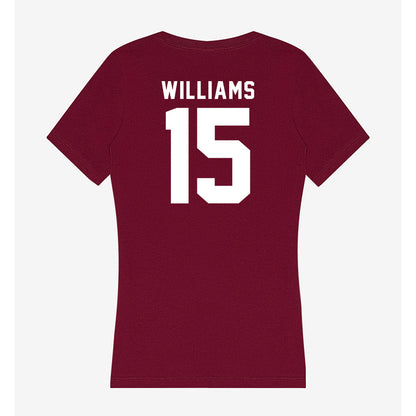 Mississippi State - NCAA Football : Marcus Williams - Classic Shersey Women's V-Neck T-Shirt-1
