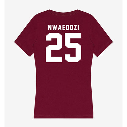 Mississippi State - NCAA Women's Basketball : Favour Nwaedozi - Classic Shersey Women's V-Neck T-Shirt-1