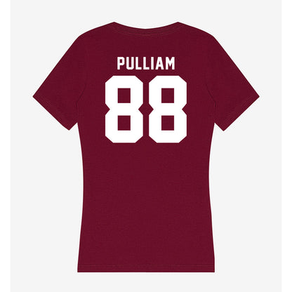 Mississippi State - NCAA Football : Ethan Pulliam - Classic Shersey Women's V-Neck T-Shirt-1