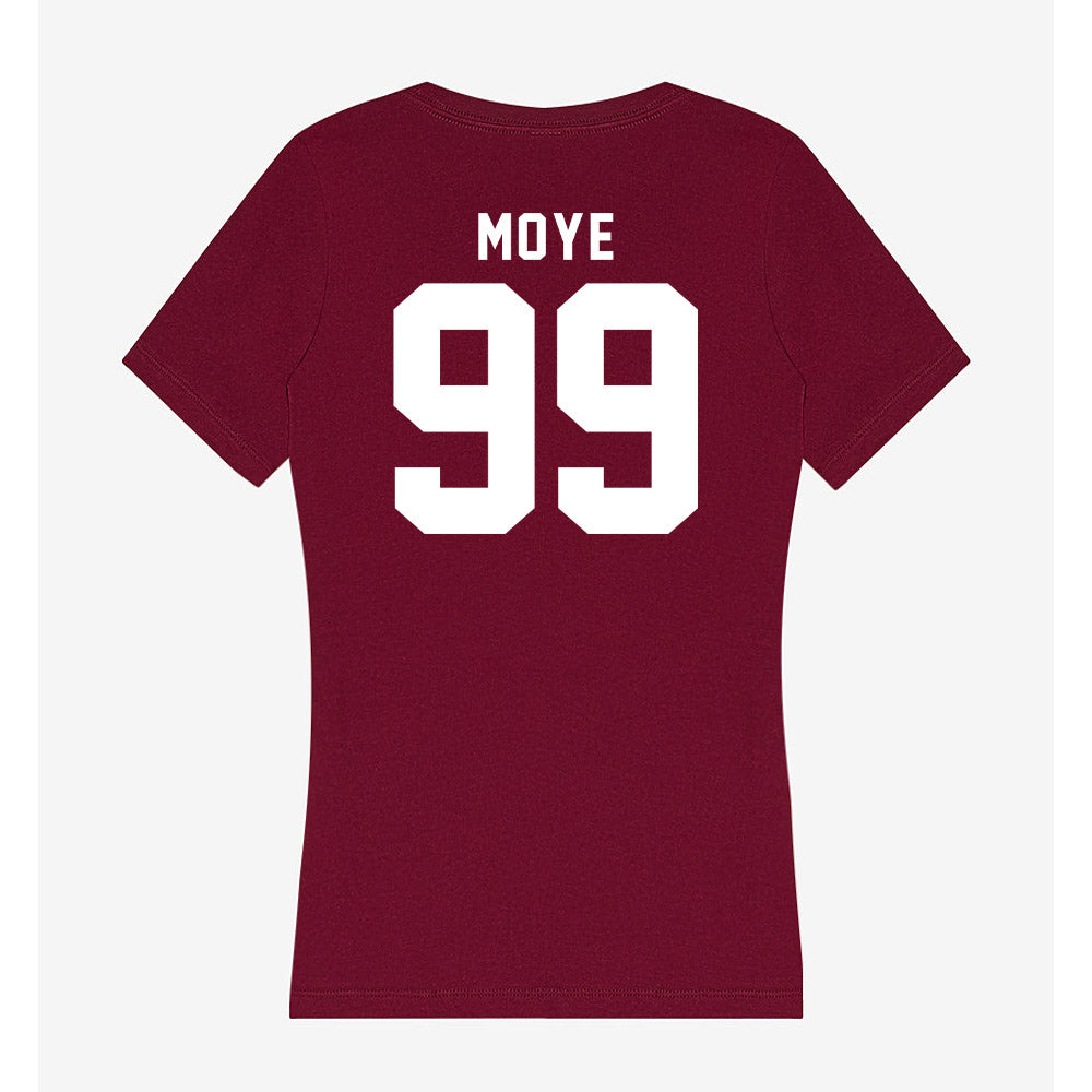 Mississippi State - NCAA Football : Jamarcus Moye - Classic Shersey Women's V-Neck T-Shirt-1