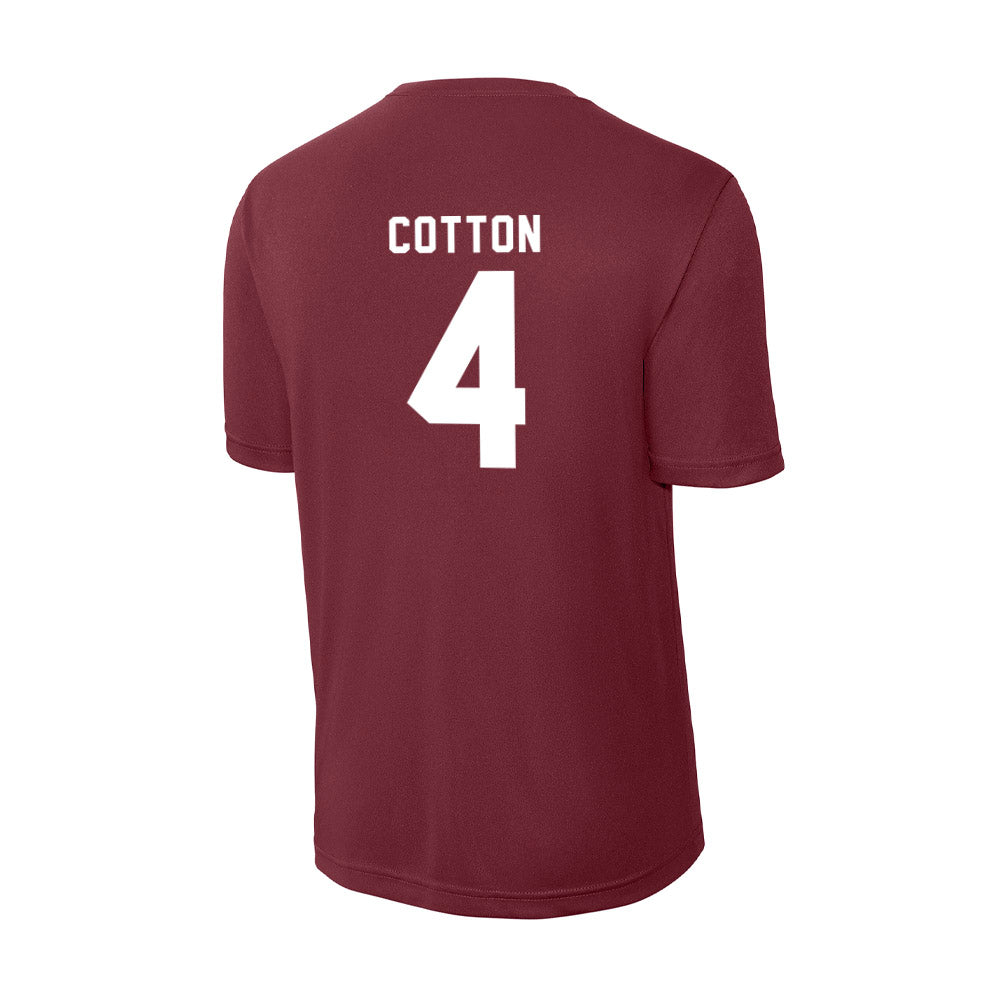Mississippi State - NCAA Football : Zayion Cotton - Classic Shersey Activewear T-Shirt-1