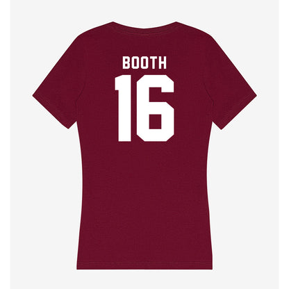 Mississippi State - NCAA Baseball : Braden Booth - Classic Shersey Women's V-Neck T-Shirt-1
