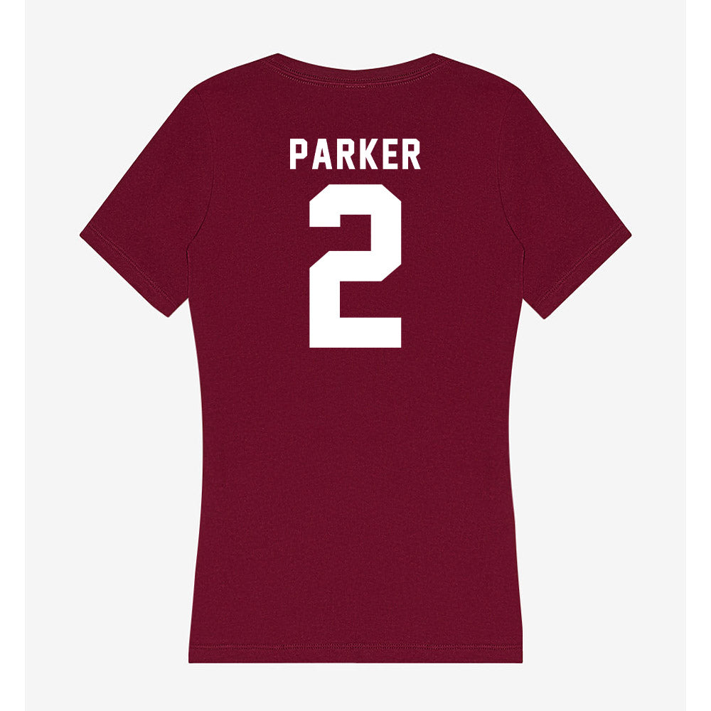 Mississippi State - NCAA Baseball : Jacob Parker - Classic Shersey Women's V-Neck T-Shirt-1