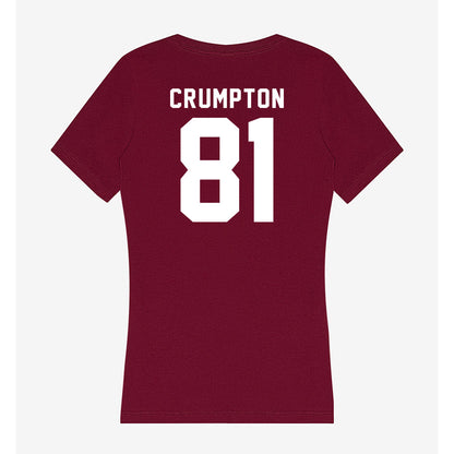 Mississippi State - NCAA Football : Zion Crumpton - Classic Shersey Women's V-Neck T-Shirt-1