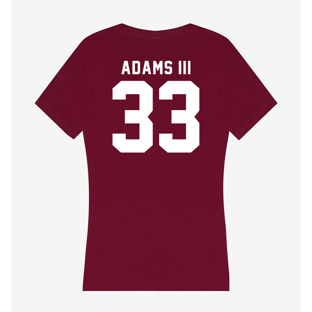 Mississippi State - NCAA Football : Douglas Adams III - Classic Shersey Women's V-Neck T-Shirt-1