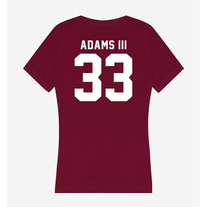 Mississippi State - NCAA Football : Douglas Adams III - Classic Shersey Women's V-Neck T-Shirt-1