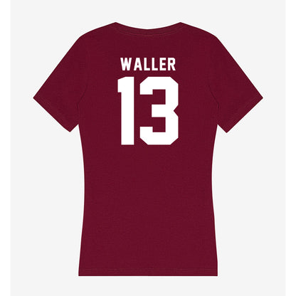 Mississippi State - NCAA Women's Volleyball : Sydnie Waller - Classic Shersey Women's V-Neck T-Shirt-1