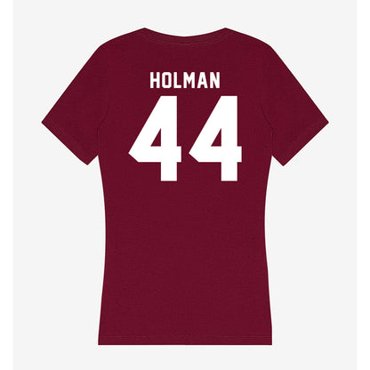 Mississippi State - NCAA Football : Gavin Holman - Classic Shersey Women's V-Neck T-Shirt-1