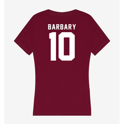 Mississippi State - NCAA Softball : Nadia Barbary - Classic Shersey Women's V-Neck T-Shirt-1